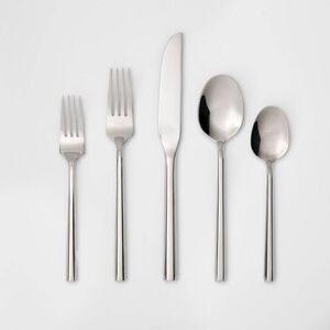 20pc Izon Flatware Set Silver - Threshold
